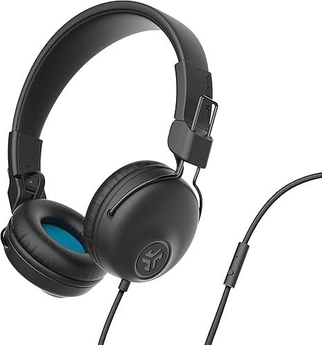 JLab Wired Studio Headphones - Black - Open Box