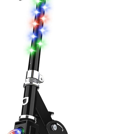Jetson 2-Wheel Light-Up Kick Scooter with Adjustable Handlebar & Folding Mechanism (New)
