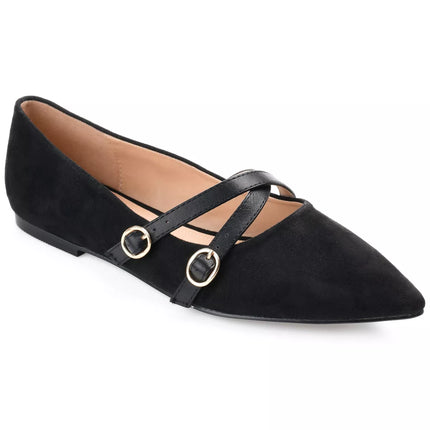 Journee Collection Patricia Women's Slip-On Pointed Toe Ballet Flats Size 7.5 New

