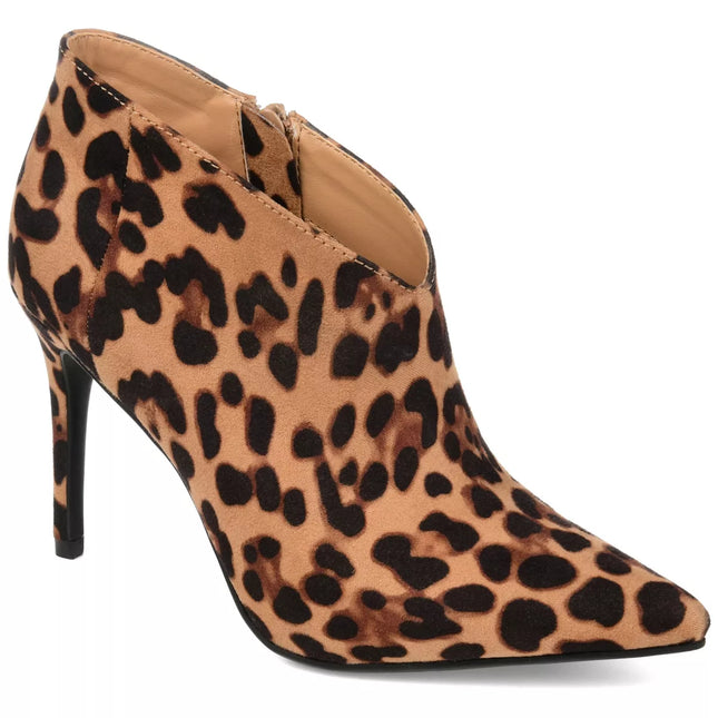 Journee Collection Women's Demmi Tru Comfort Foam Inside Zip Stiletto Booties - Size 9 (Open Box)

