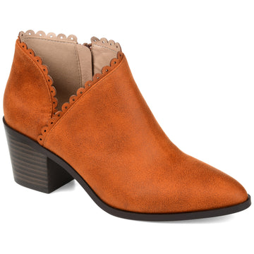 Journee Collection Women's Tessa Bootie, New, Rust, Size 10