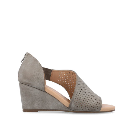 Journee Collection Women's Tru Comfort Foam Aretha Wedge Sandals Size 8.5 New
