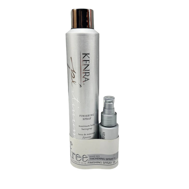 Kenra Platinum Finishing Spray 26 & Thickening Spray 2 oz - New
