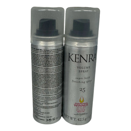 Kenra Professional Volume Spray 25 | 2 Pack | Super Hold Finishing & Styling Hairspray
