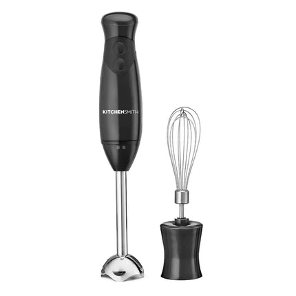 KitchenSmith by Bella Immersion Blender - Black - 250W Handheld Mixer, Open Box