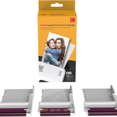 Kodak ICRG-230 4PASS Printer Cartridges with Laminate Process – 30 Pack – New
