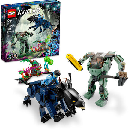 LEGO Avatar Neytiri & Thanator vs. AMP Suit Quaritch 75571 – New