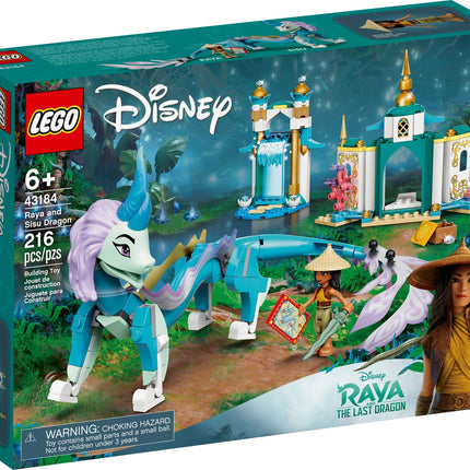 LEGO Disney Princess: Raya and Sisu Dragon Set 43184 – New