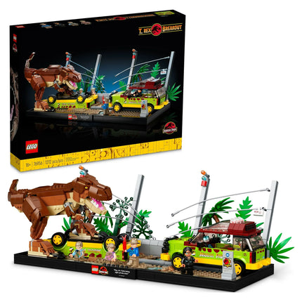 LEGO Jurassic Park T. rex Breakout 76956 Dinosaur Model Kit – New
