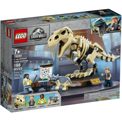 LEGO Jurassic World T. rex Dinosaur Fossil Exhibition 76940 New
