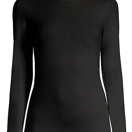 L'Agence Black Long Sleeve Tee Size L New