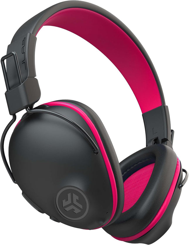Lab JBuddies Pro Wireless Over-Ear Kids Headphones with Mic - Pink - New