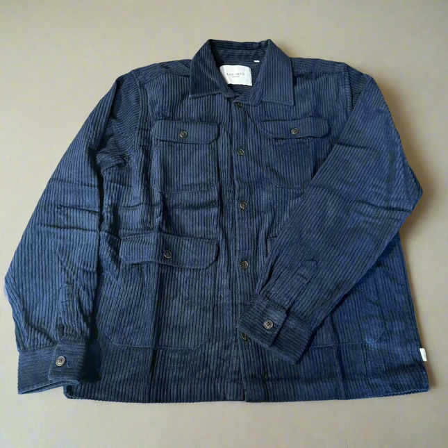  Les Deux Men's Corduroy Jacket, Navy