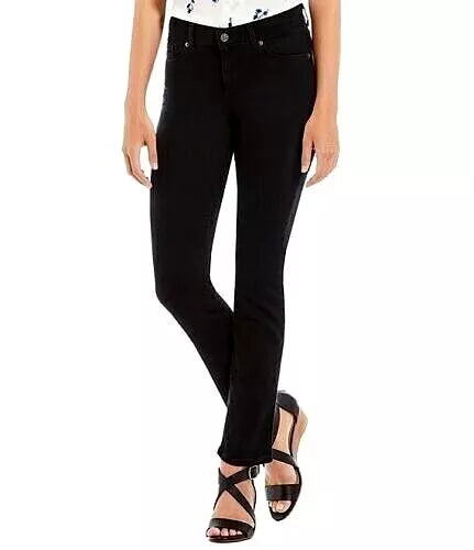 Levi's Women's Classic Straight Black Denim W33 x L30 Size 16 New
