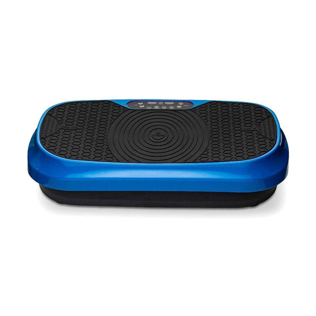 LifePro Blue Fitness Platform, All-in-One Vibration Plate with Loop Bands, New