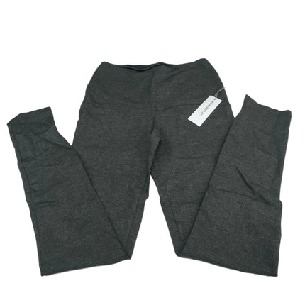 Liz Claiborne Charcoal Heather Leggings Size M New
