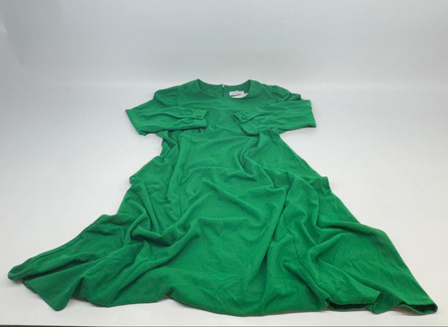 Liz Claiborne Green Dress Size 16 Back Zipper Classic Style New