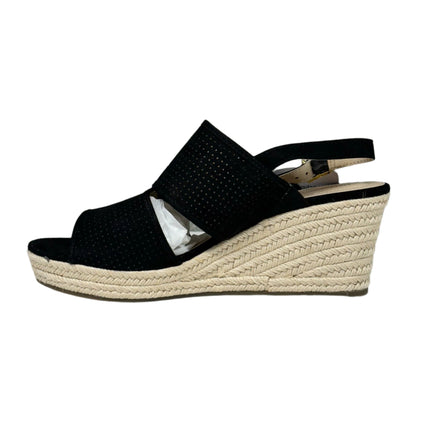 Liz Claiborne LC Hatcher Wedge Sandals (Black) Size 11 Women's - New
