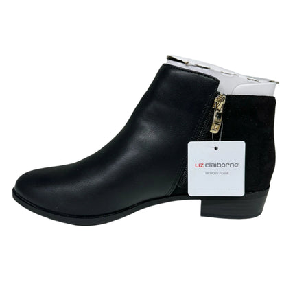 Liz Claiborne Roycen Booties (Black) Size 8.5 Women's - New
