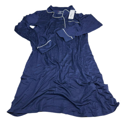 Liz Claiborne Sleepwear Nightgown XS Peacoat Blue New


