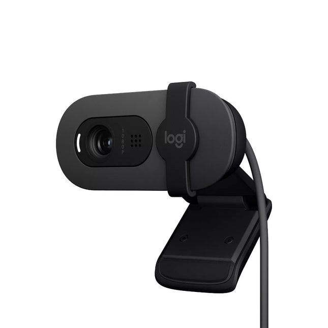 Logitech Brio 100 1080p Webcam - Black - New