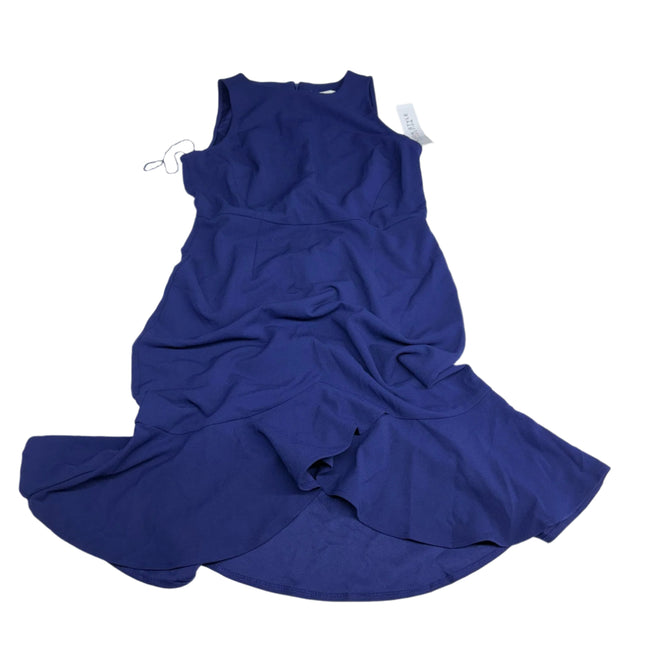 London Style Collection Navy Sleeveless Dress Size 8 New