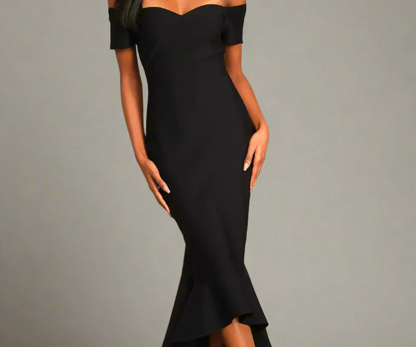 pink hoco dress off the shoulder Hot Pink Off-the-Shoulder Ruffle Short Homecoming Dress Hot Pink / 2