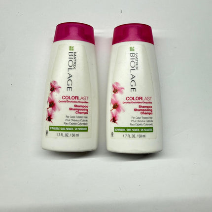 MATRIX Biolage ColorLast Shampoo – 1.7 oz (Pack of 2) – Protects Color Vibrancy – New
