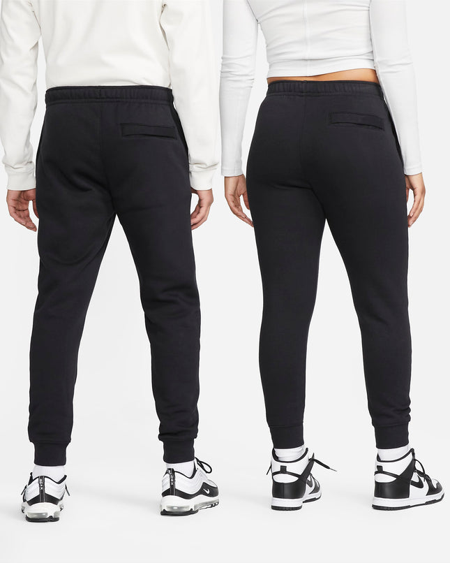 Men’s Black Nike Fleece Joggers with Pockets – Tapered Fit Sweatpants for Gym or Lounging – Sizes S to XXL – New