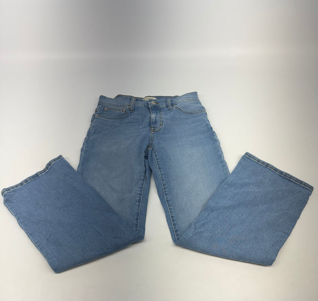 Madewell Mid-Rise Kick Out Jeans Light Wash Size 26 New Without Tags