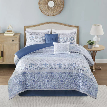 Madison Park Noa 6-Piece Comforter Set - King (Open Box)