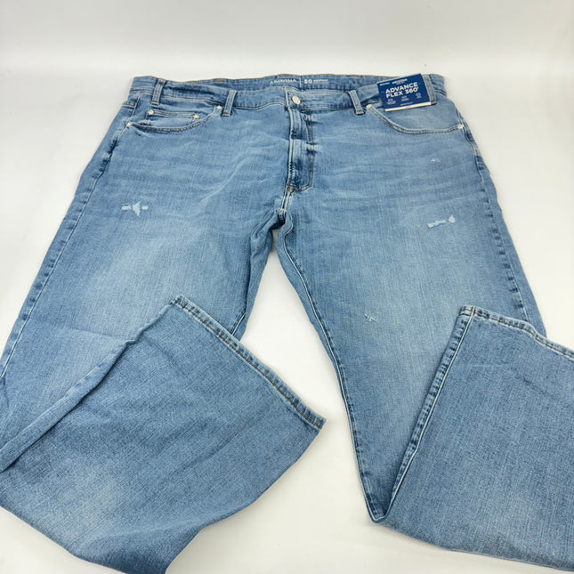 Men's Arizona Jeans Co Advance Flex 360 Big and Tall Bootcut Jeans - LT Stone - New - Size 50/32