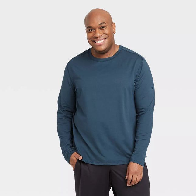 Men's Long Sleeve Performance T-Shirt - All In Motion™, New, Size L, XL

