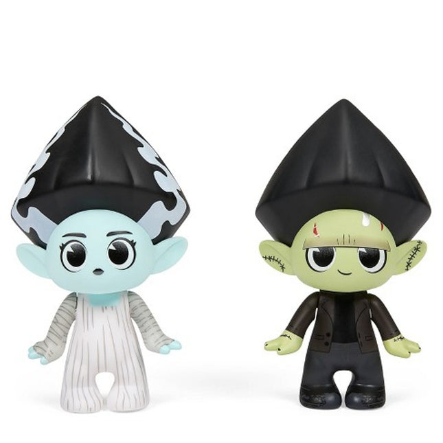 NECA Trollify Mash Up Frankenstein and Bride of Frankenstein Action Figure Set - 2pk New