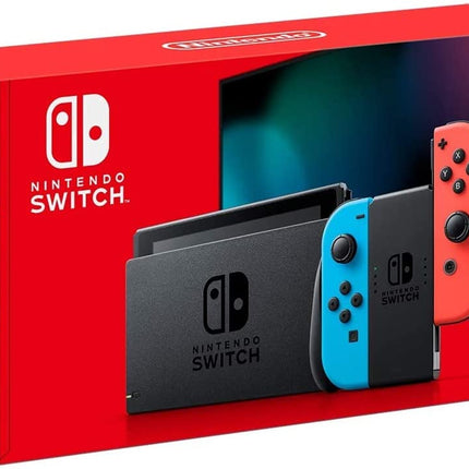 Nintendo Switch™ Console with Neon Blue & Neon Red Joy‑Con – New