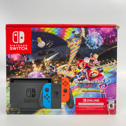 Nintendo Switch™ Mario Kart™ 8 Deluxe Bundle Full Game Download + 3 Mo. Nintendo Switch Online Membership New