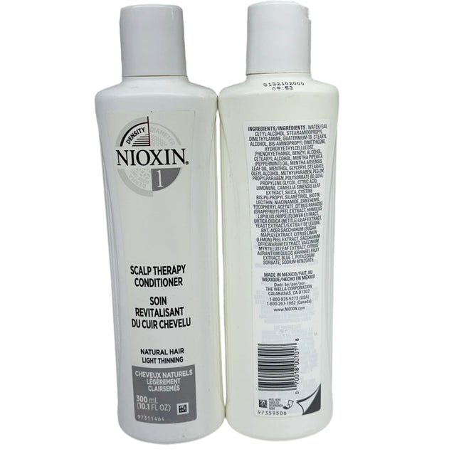 Nioxin 2 Pack Scalp Therapy Conditioner for Natural Hair - 10.1 oz
