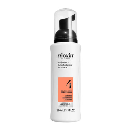 Nioxin System 4 Scalp & Hair Treatment for Thinning, Color-Treated Hair 3.3 fl oz - New