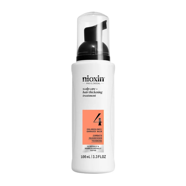 Nioxin System 4 Scalp & Hair Treatment for Thinning, Color-Treated Hair 3.3 fl oz - New