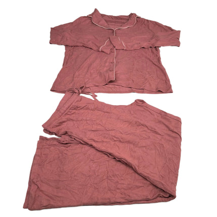Nordstrom Pink Taffy Pajama Set Size M New
