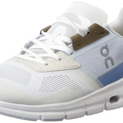 ON Cloudrift Sneakers Ivory/Heather/White/Blue Size 9.5 Women’s New
