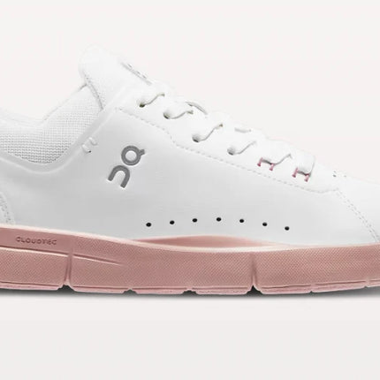 ON The Roger Advantage Sneakers White/Woodrose Size 9 Women’s New without Box
