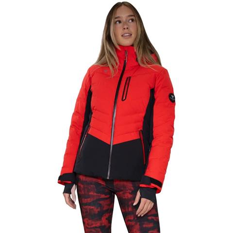 Obermeyer Cosima Down Insulated Jacket Red Women’s Size 2 – New
