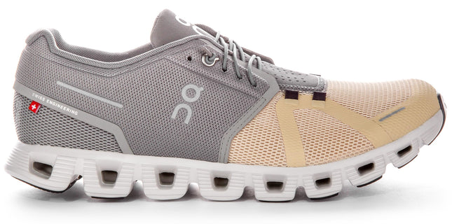 On Cloud 5 Men’s Running Sneakers Alloy Size 7.5 New