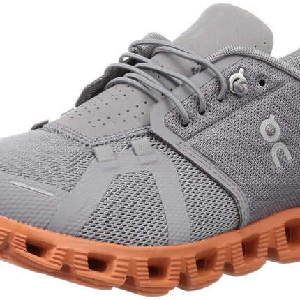 On Cloud 5 Men’s Sneakers Zinc/Canyon Size 7.5 New