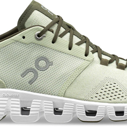 On Cloud X Men’s Training Shoes Aloe/White Size 12.5 New