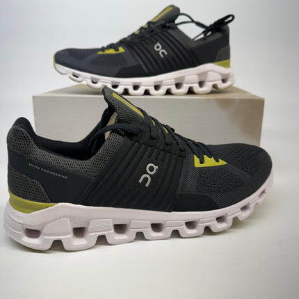 On Cloudswift Men’s Running Sneakers Magnet/Citron Black Size 12 – New