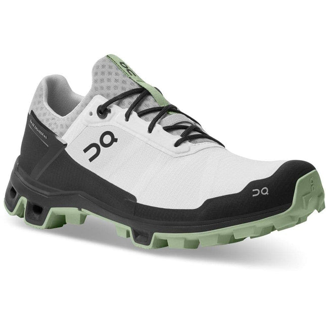 On Cloudventure Peak Trail Running Shoes White/Leaf Size 10.5 M New