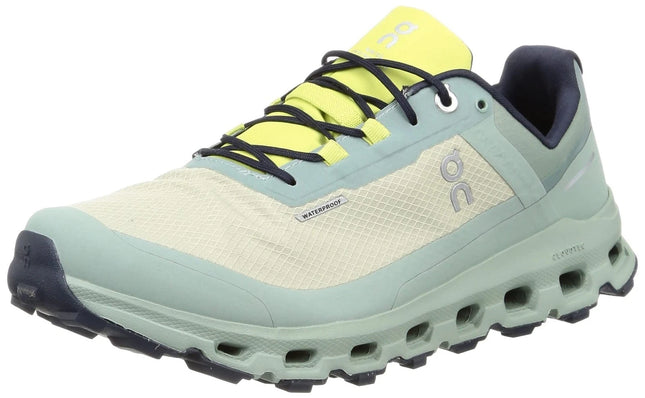 On Cloudvista Waterproof Men’s Running Shoes Chalk/Moss Size 11 New