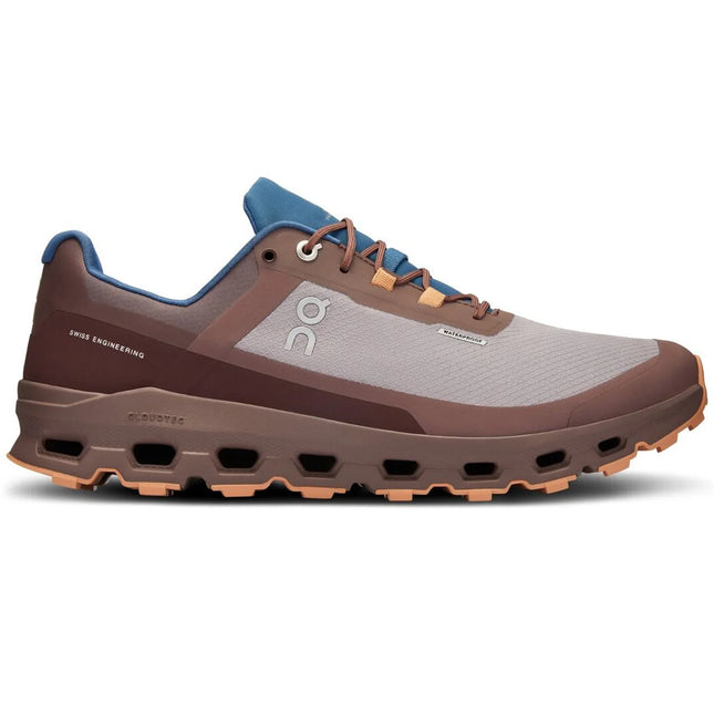 On Cloudvista Waterproof Men’s Trail Shoes Brown Size 10 New